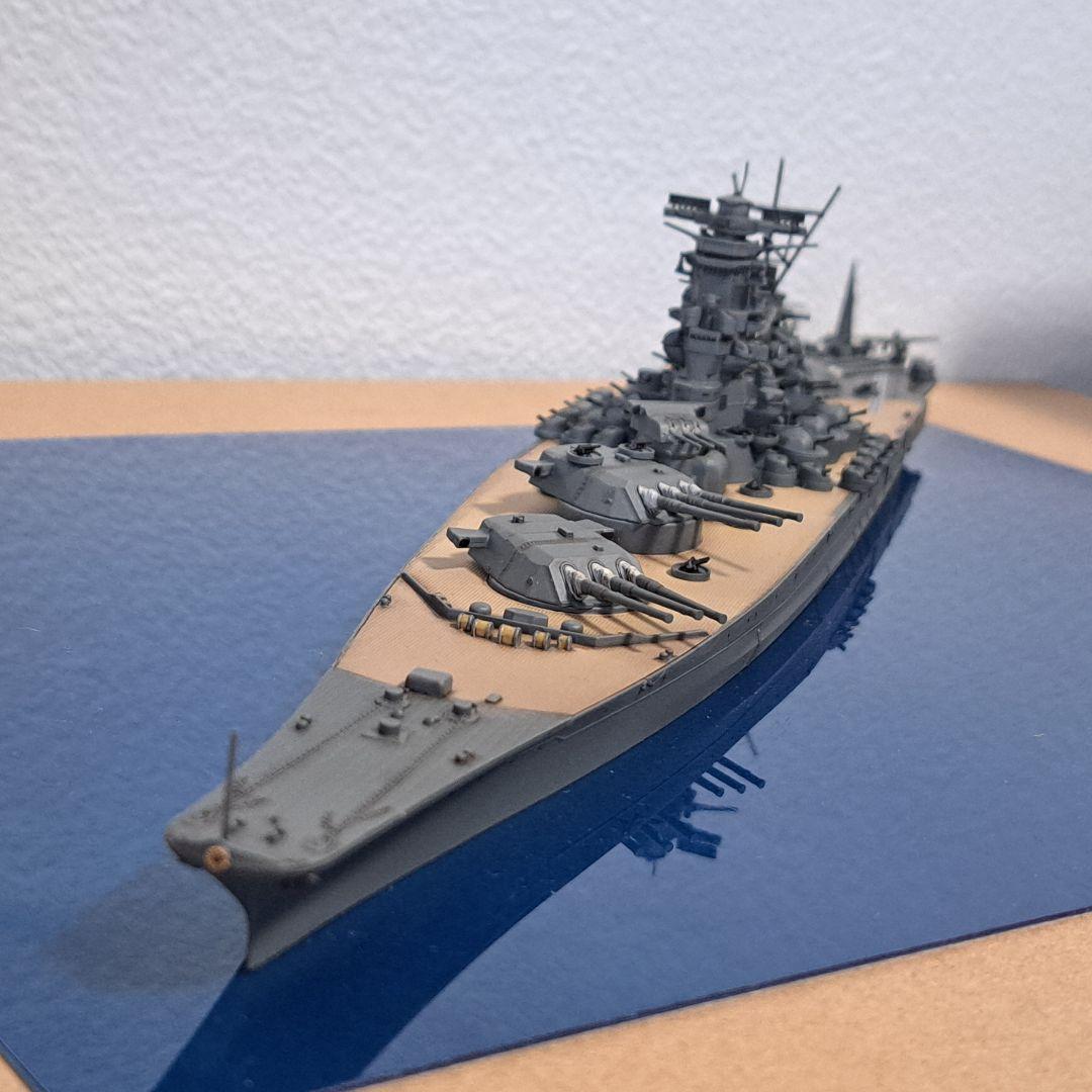 戦艦大和完成品　タミヤ1/700 ウォーターライン完成品