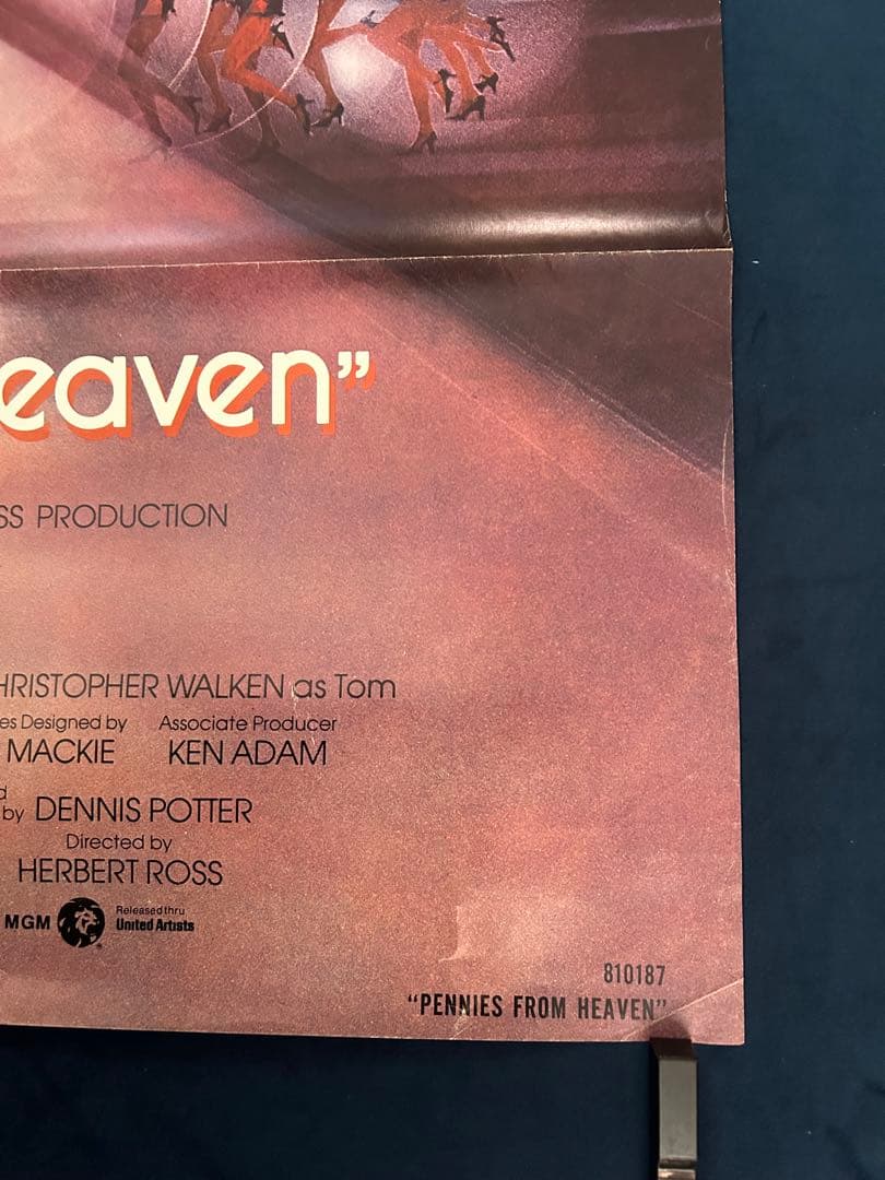 ペニーズ・フロム・ヘブン　USオリジナル映画ポスター