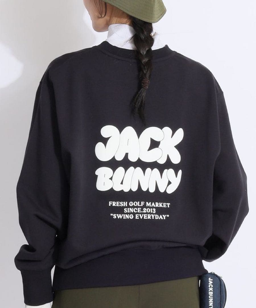 裏毛スウェットクルーネックプルオーバー JACK BUNNY‼︎ スエット