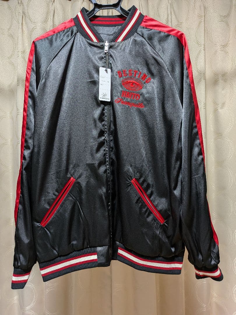 【タグ付き未使用品】 内藤哲也 リバーシブルスカジャン