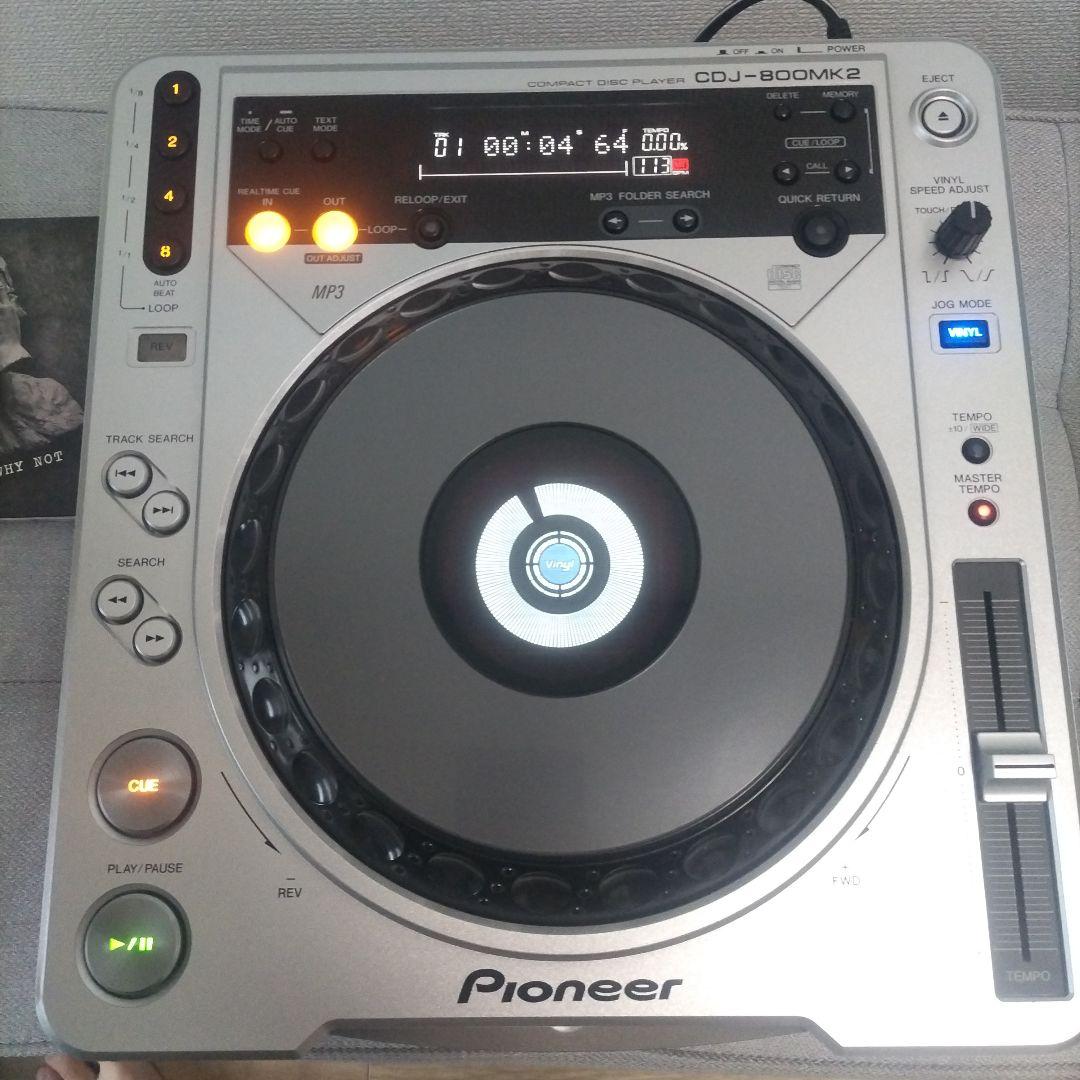 DJ機材 Pioneer CDJ-800 MK2