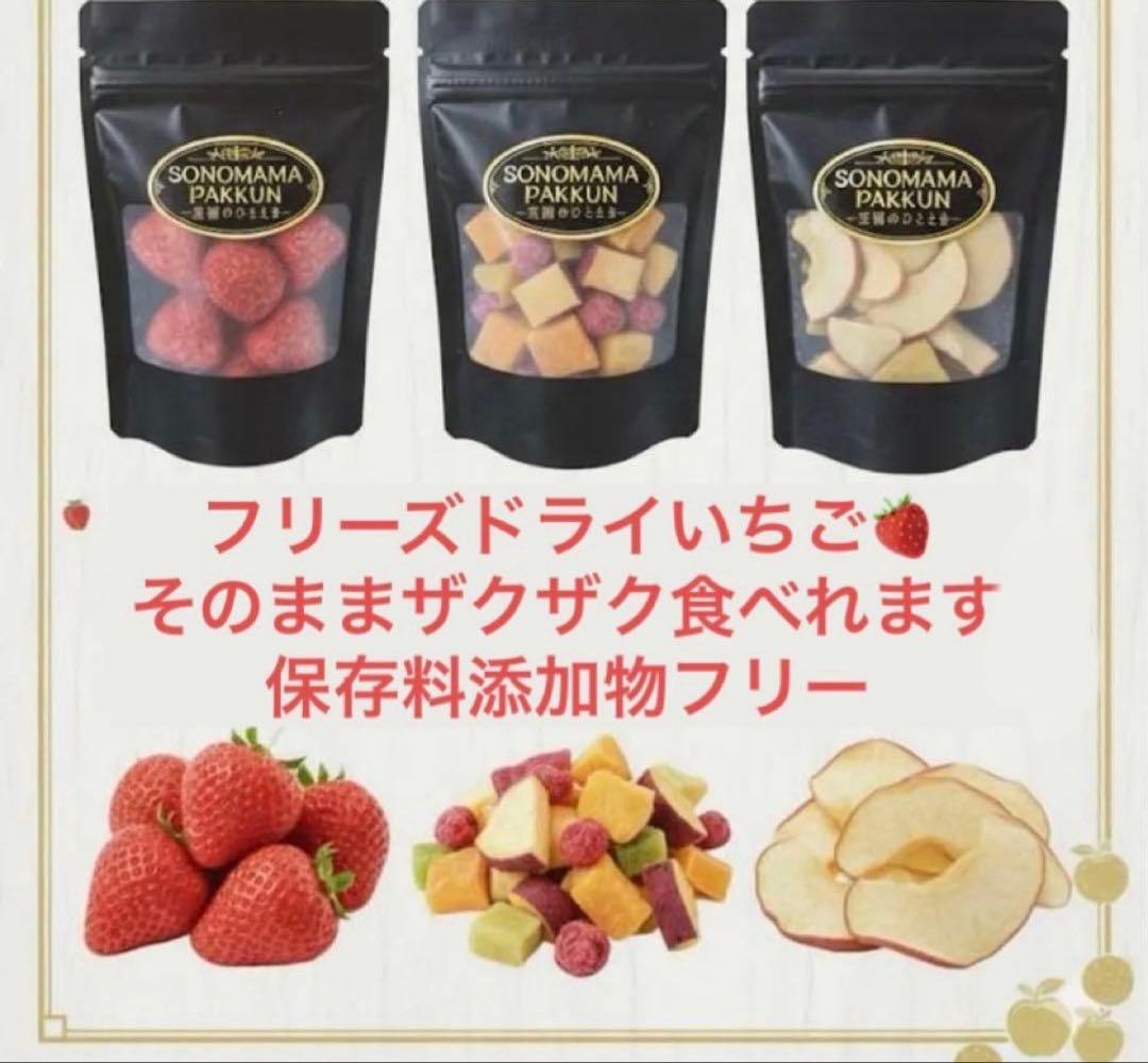 フリーズドライいちご　1キロ　激うま　安全　大粒