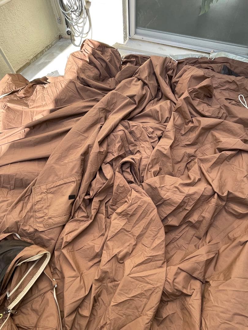 ニュートラルアウトドアブラウンキャンプテントTC テント 4.0 NT-TE21