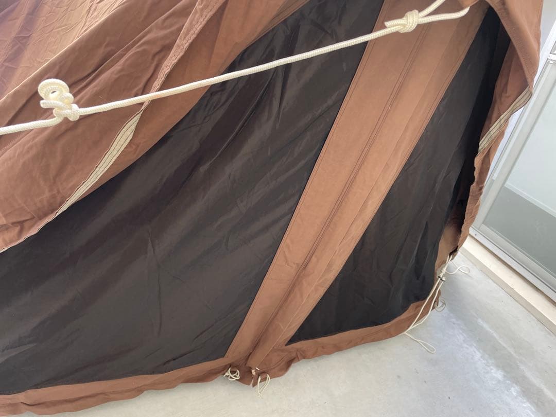 ニュートラルアウトドアブラウンキャンプテントTC テント 4.0 NT-TE21