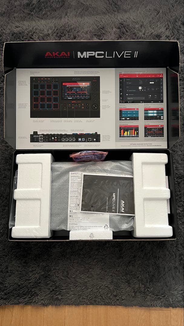【先着】AKAI MPC Live II+LPK25+SONYMDR-7506