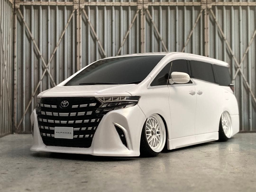 1/24 新型アルファード・パール（カスタム品）