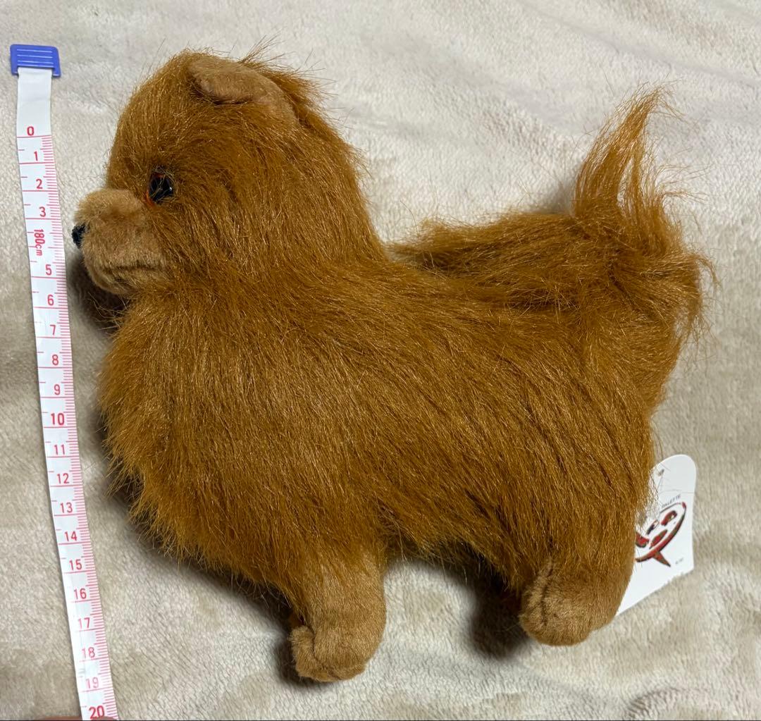 犬　ポメラニアン　ぬいぐるみ