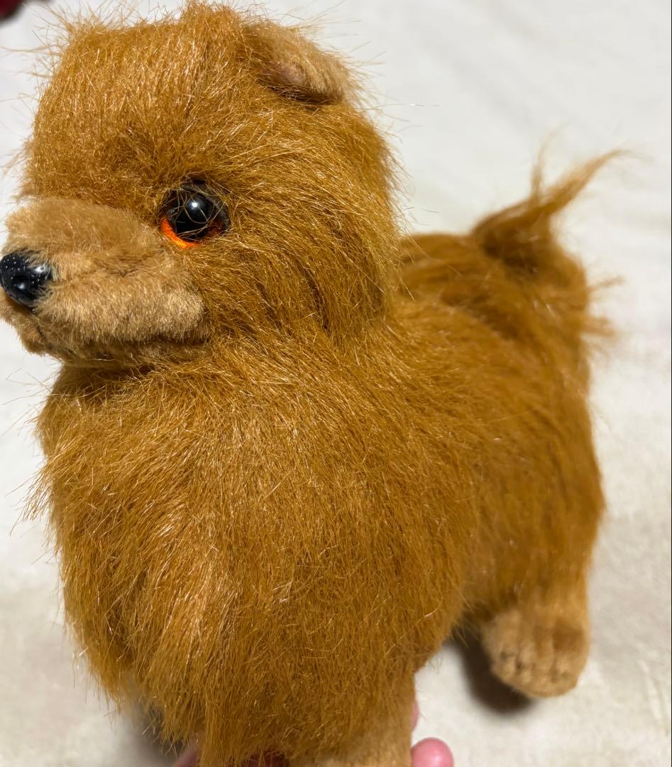 犬　ポメラニアン　ぬいぐるみ