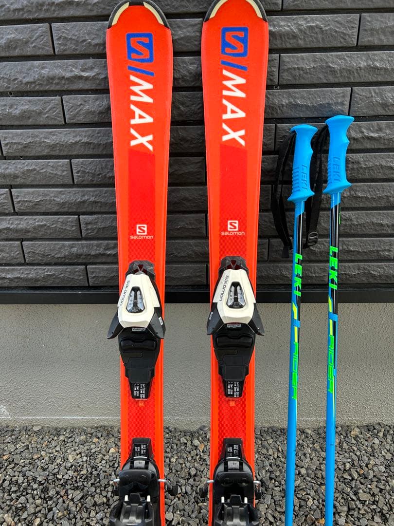 Salomon S/Max スキーセット　JR100センチ