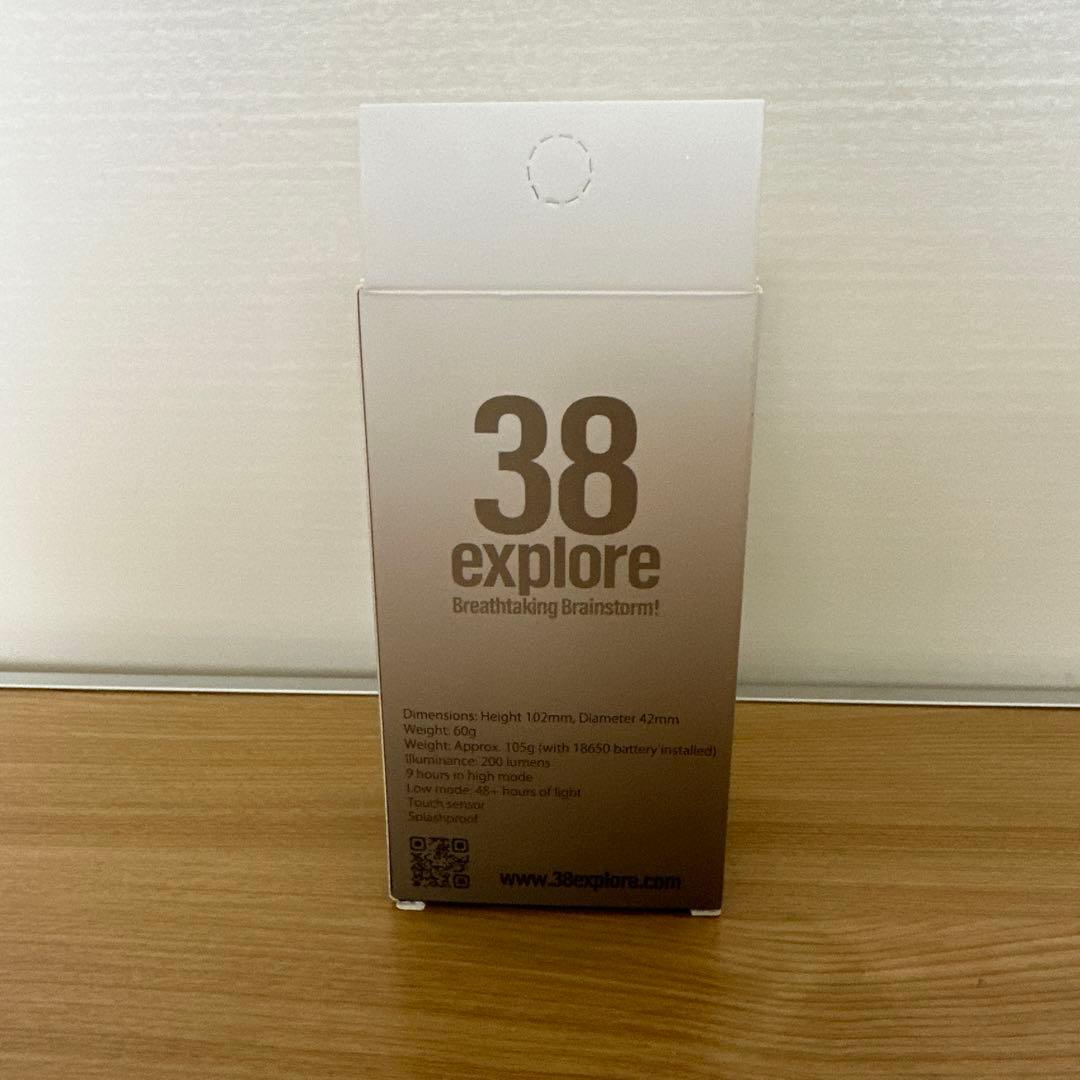 新品未使用　38explore YOKOHAMA BAYOUT限定　38灯ミヤビ