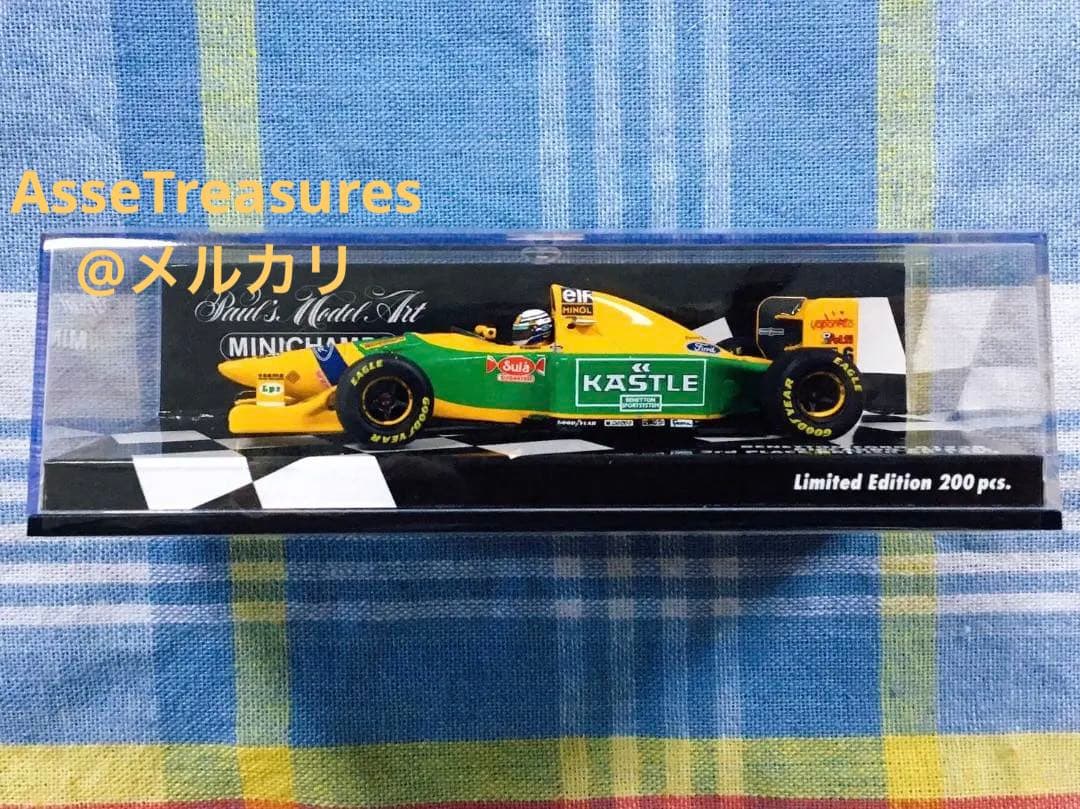 ミニチャンプス 1/43 ベネトン・フォード B193B パトレーゼ /200