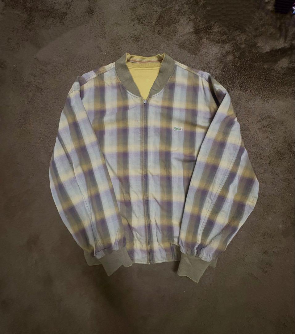 メンズウェア Vintage IZOD LACOSTE Reversible Jacket