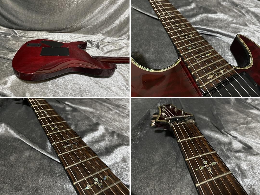 美品 定価253,000円 Schecter AD-C-1-FR-HR EMG