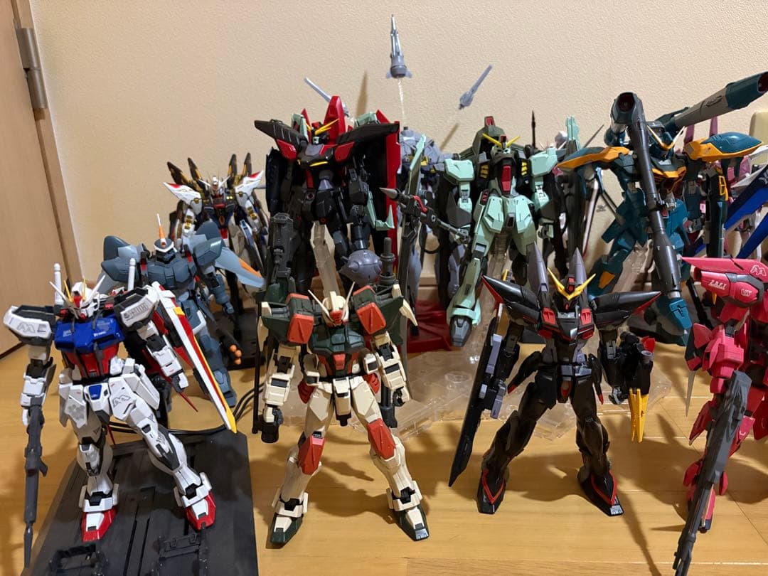 1/5まで ガンプラ SEED系MG 完成品 まとめ売り