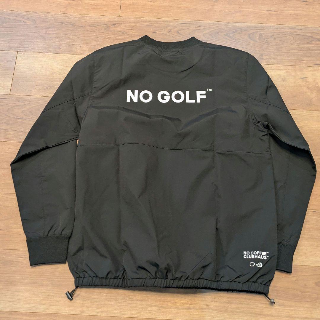 clubhaus NO GOLF ナイロンクルーネック ピステ Lサイズ