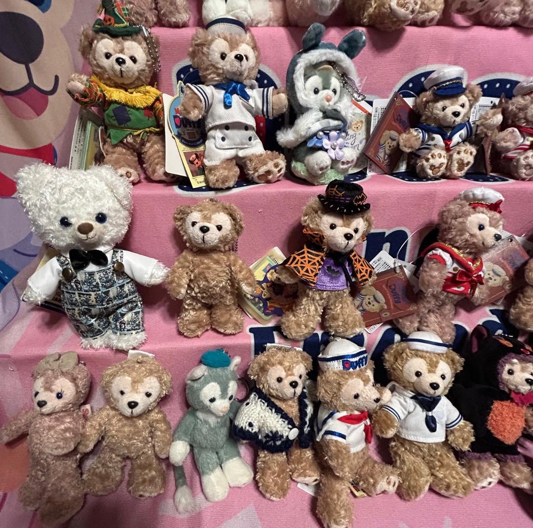 ま*ん様 大量 ダッフィー シェリーメイ ジェラトーニ ステラルー リーナベル