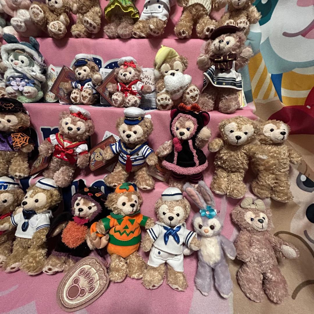 ま*ん様 大量 ダッフィー シェリーメイ ジェラトーニ ステラルー リーナベル