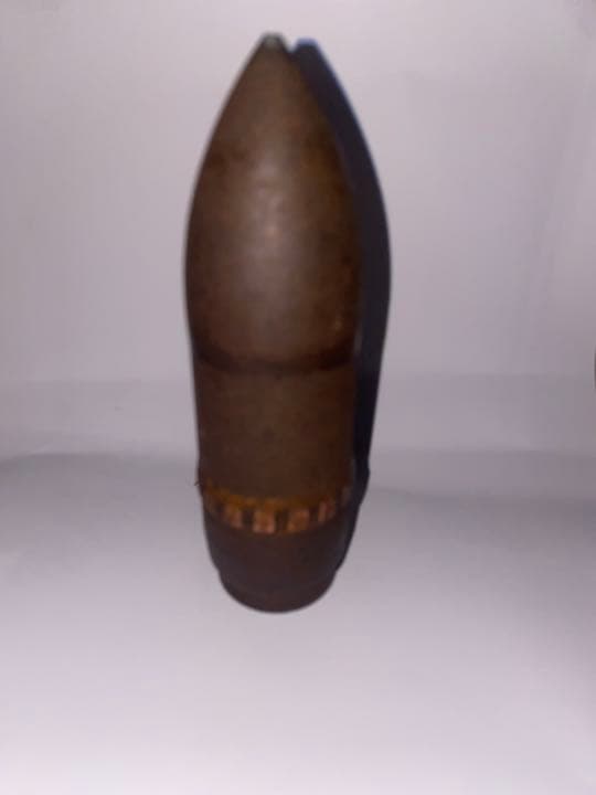 実物　九四式徹甲弾代用弾　三十七粍　日本軍　信管のみ　ガルパン