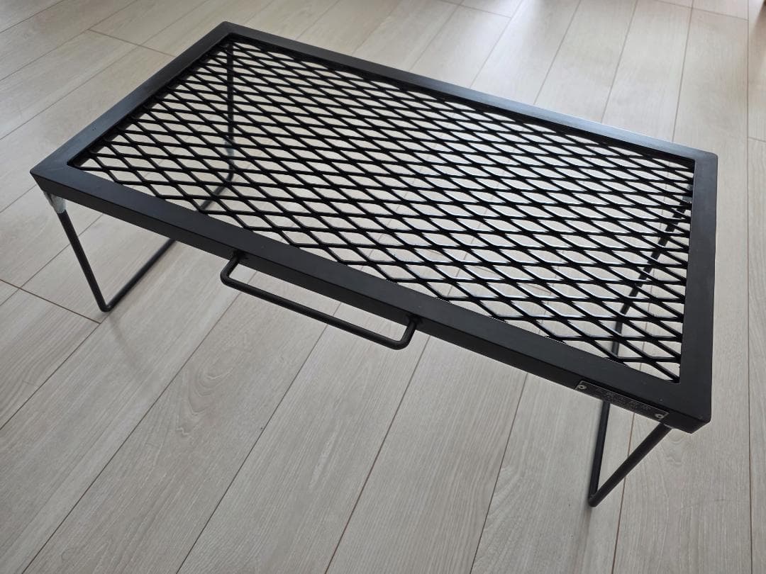 サンゾー工務店　アイアンテーブル（オーダーケース付）