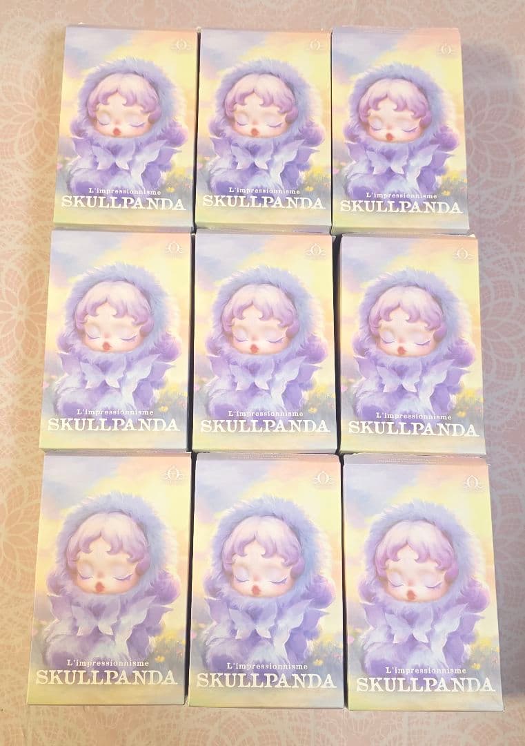 12/16まで値下げ【開封済・未使用】 スカルパンダ ぬいぐるみ 9体セット