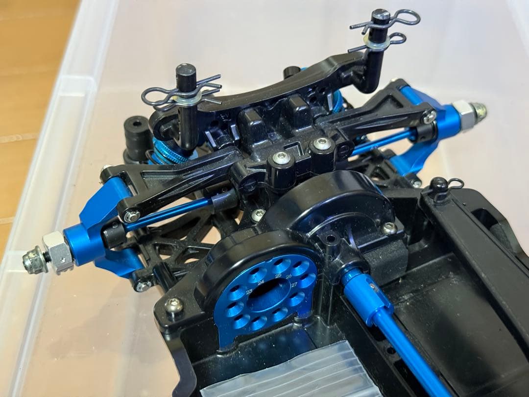 【タマ】TT-02R シャーシ　オプション付き