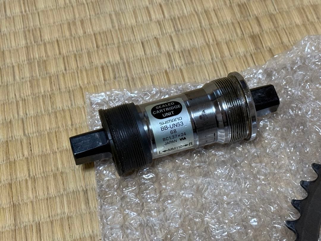 Dura ace 7410 クランクセット　BB付き　53t 170mm