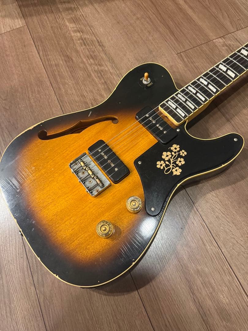 bruno guitars TN-295(オーダーカラー)monoケース付き