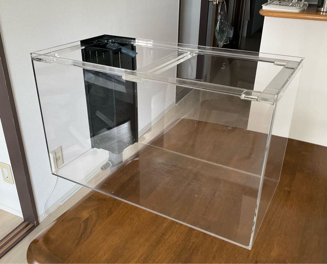アクリル製オーバーフロー水槽（60×30×36） ／ひかるアクアリウム特別仕様
