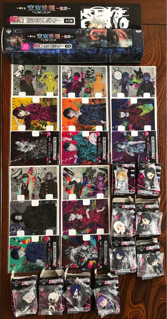 東京喰種　一番くじ　覚醒　B賞　C賞　F賞5点　G賞　10点