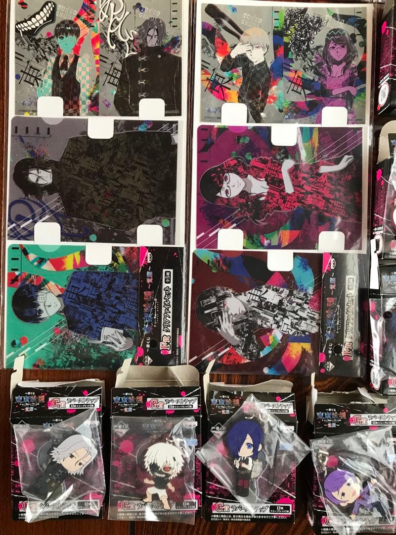 東京喰種　一番くじ　覚醒　B賞　C賞　F賞5点　G賞　10点