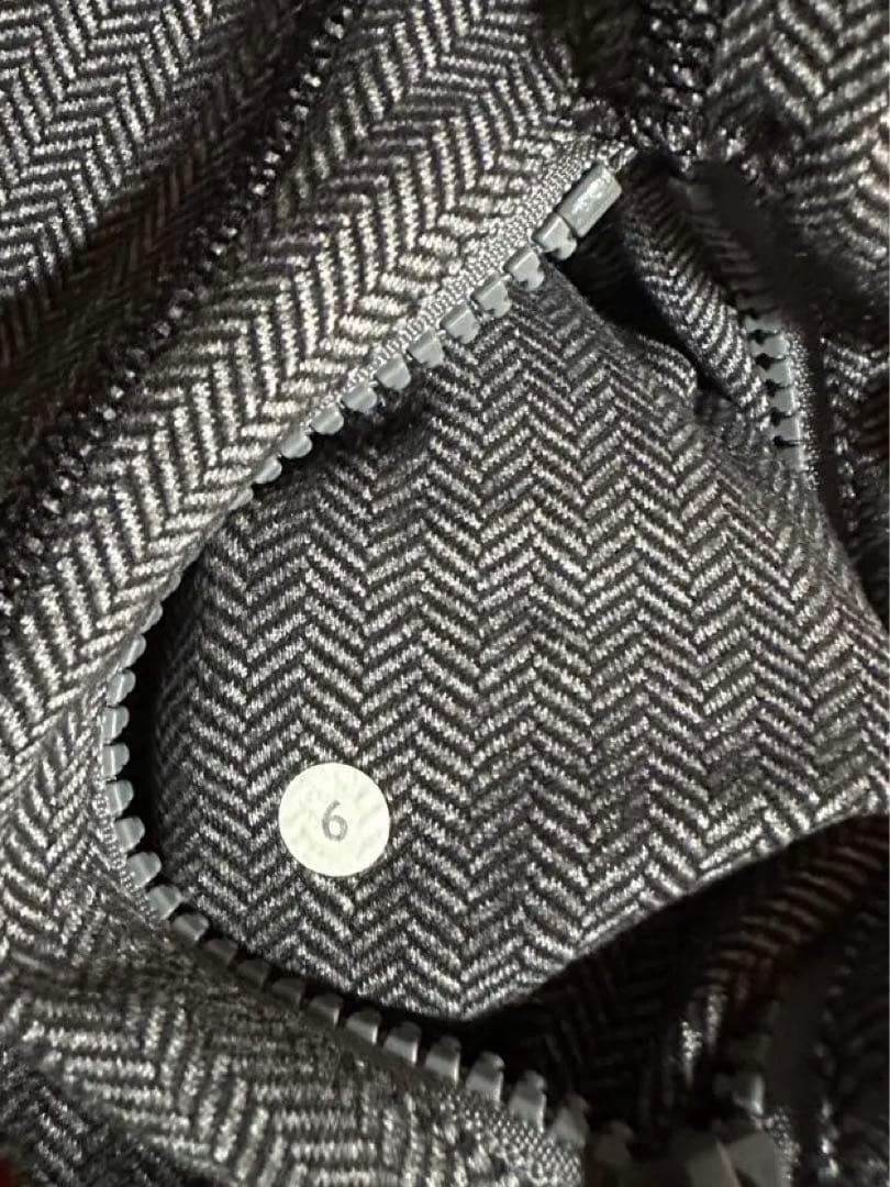 【ルルレモン】Define ダークグレー ジャケット サイズ6