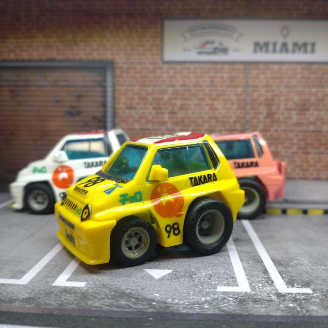 当時物　レア　チョロＱ　シティ　CRTタイプ2　関係者配布用タンポ印刷仕様