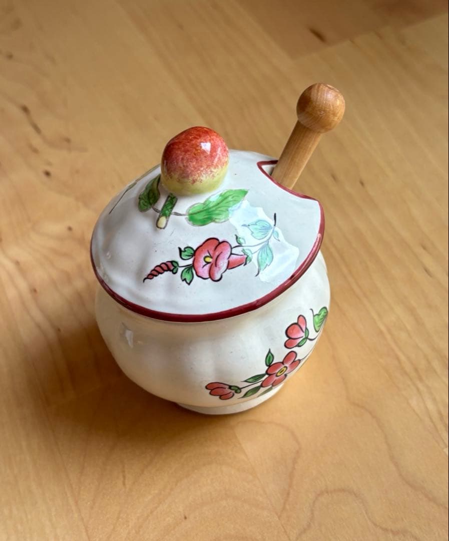 フランス K&G リュネヴィル マスタードポット 完品