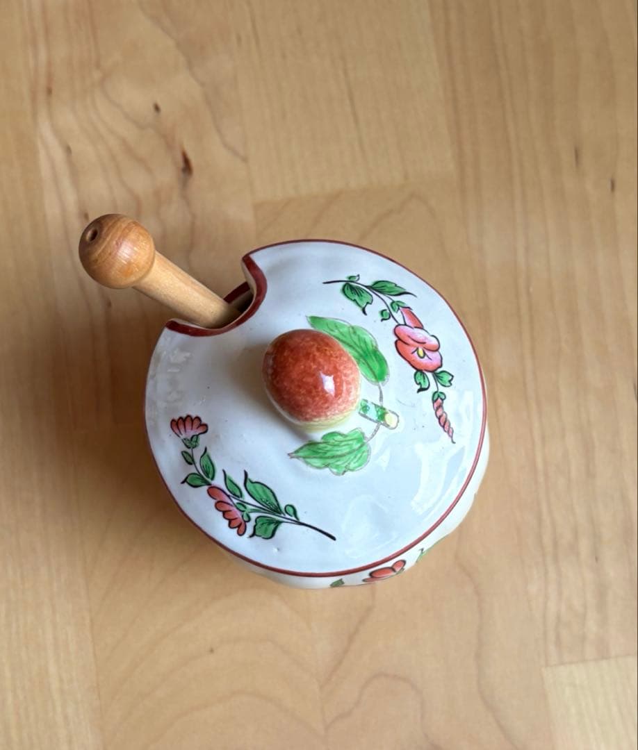 フランス K&G リュネヴィル マスタードポット 完品