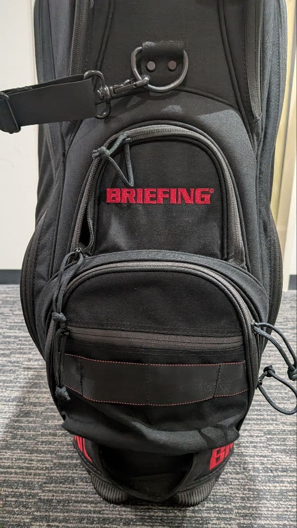 ブリーフィング キャディバッグBRIEFING CR-5 ブラック