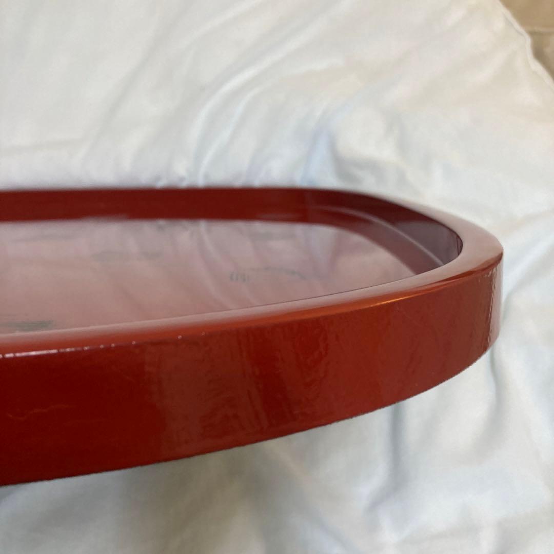 漆器のアソベ　大型　盆　テーブル　アンティーク　75.5センチ