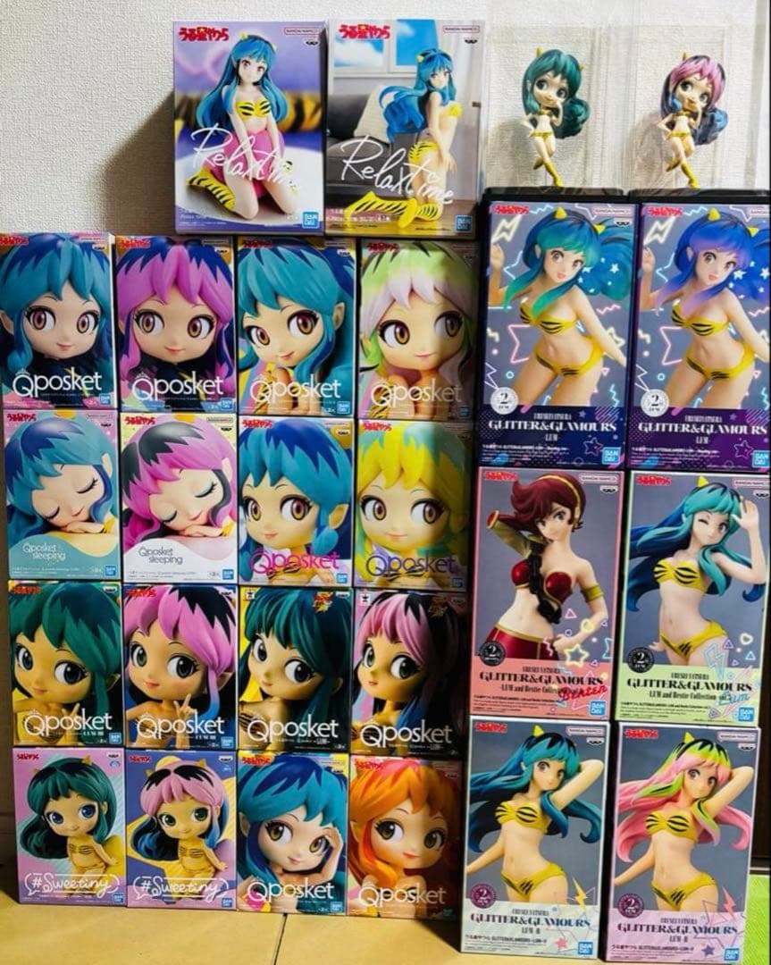 うる星やつら リラックスタイム Qposket フィギュア まとめ売り