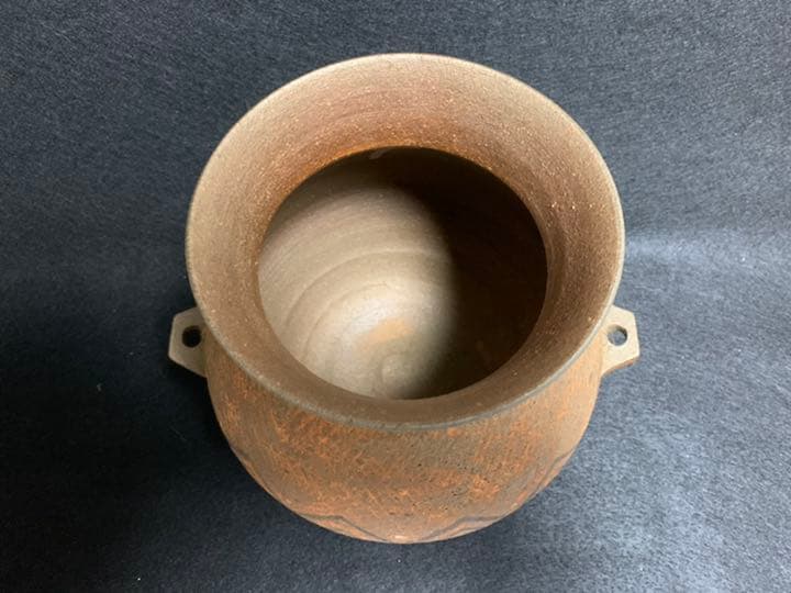 波多野 正典　泥彩壺
