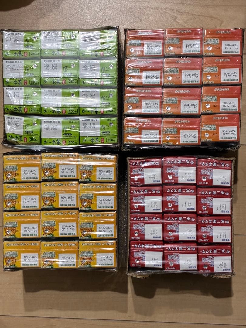 飲料　ジュース　トロピカーナ　ネクター　お茶　アンパンマン　まとめ売り