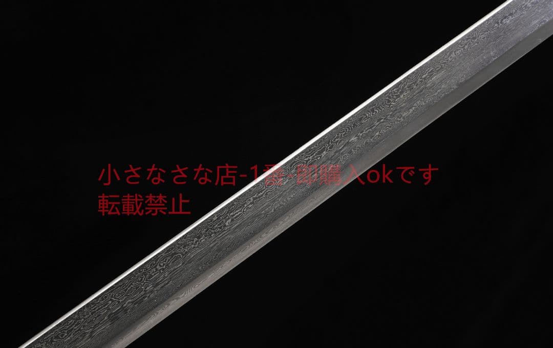 剣銅鞘金御霊龍唐横刀百錬模様鋼 古兵器 武具 刀装具 日本刀 模造刀 居合刀