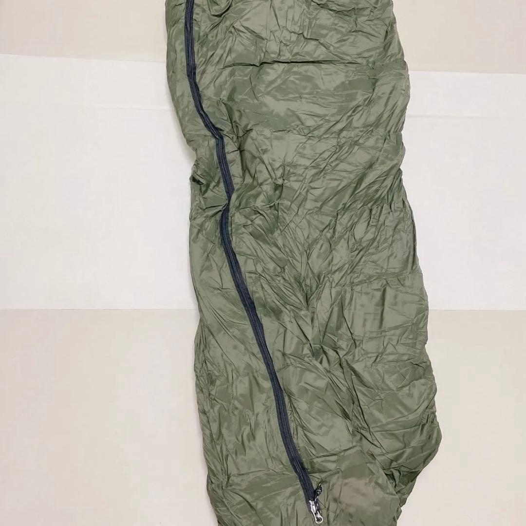 キャンプグリーブ 【国内ブランド】 ダウンシュラフ寝袋マミー型 グリーン