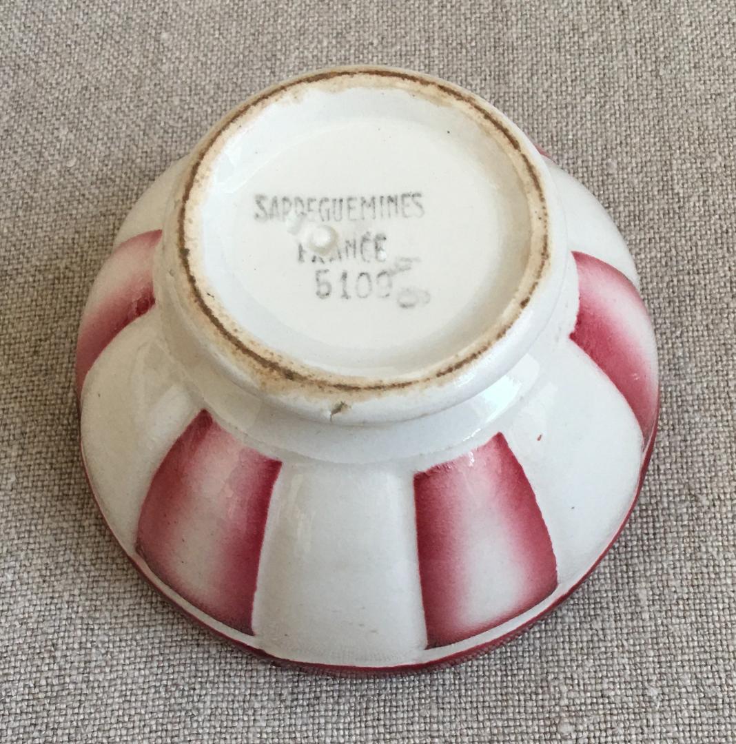 SARREGUEMINES / サルグミンヌとリュネヴィルのボウル２個セット