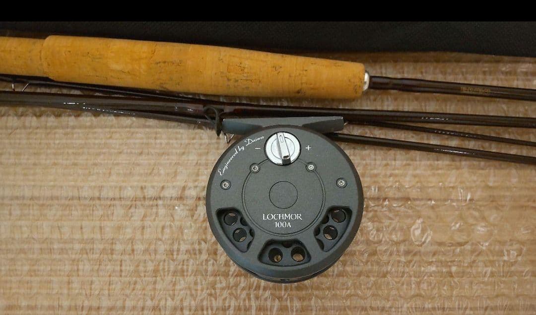 フライロッド SF764-4 7'6\" 3/4 セット 中古