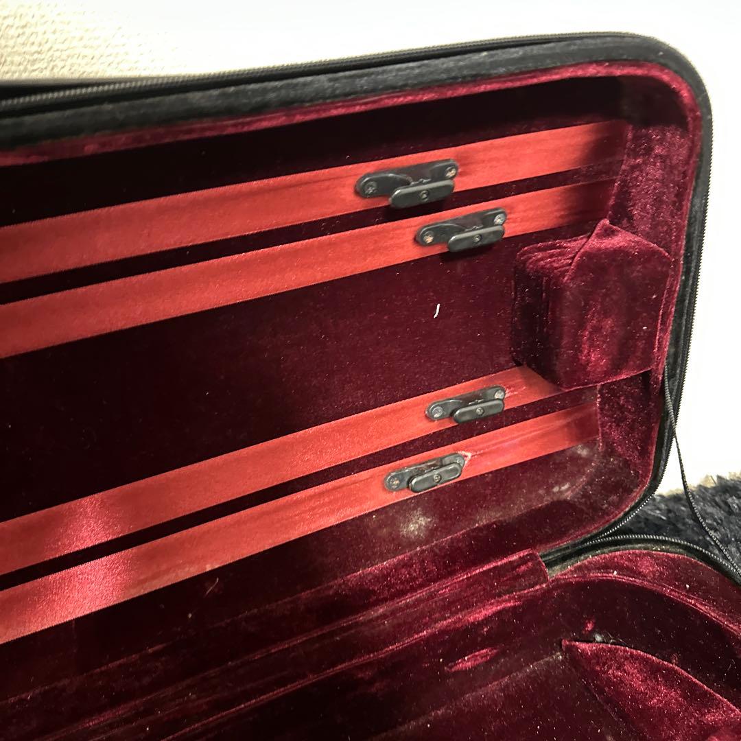 高級 ビオラケース 楽器全長77cm 弦楽器 ハードケース 湿度計付き