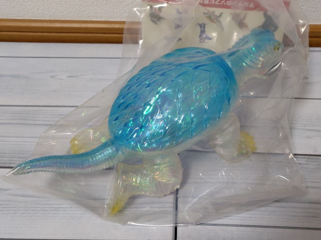 マルサン　ソフビ　昭和ガメラ（四足）オーロラ仕様