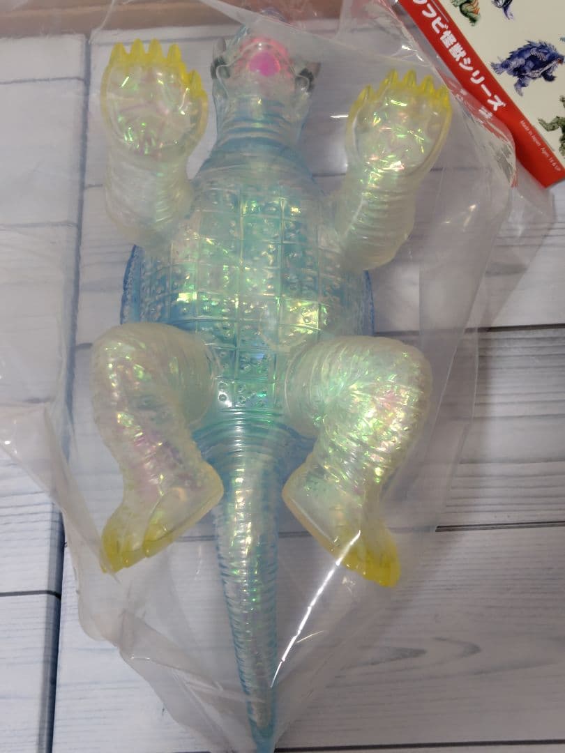 マルサン　ソフビ　昭和ガメラ（四足）オーロラ仕様