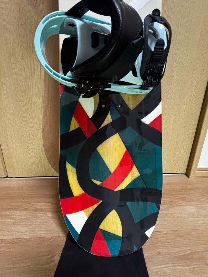 SALOMON Lotus 138cm スノーボード ビンディング ケース 付き