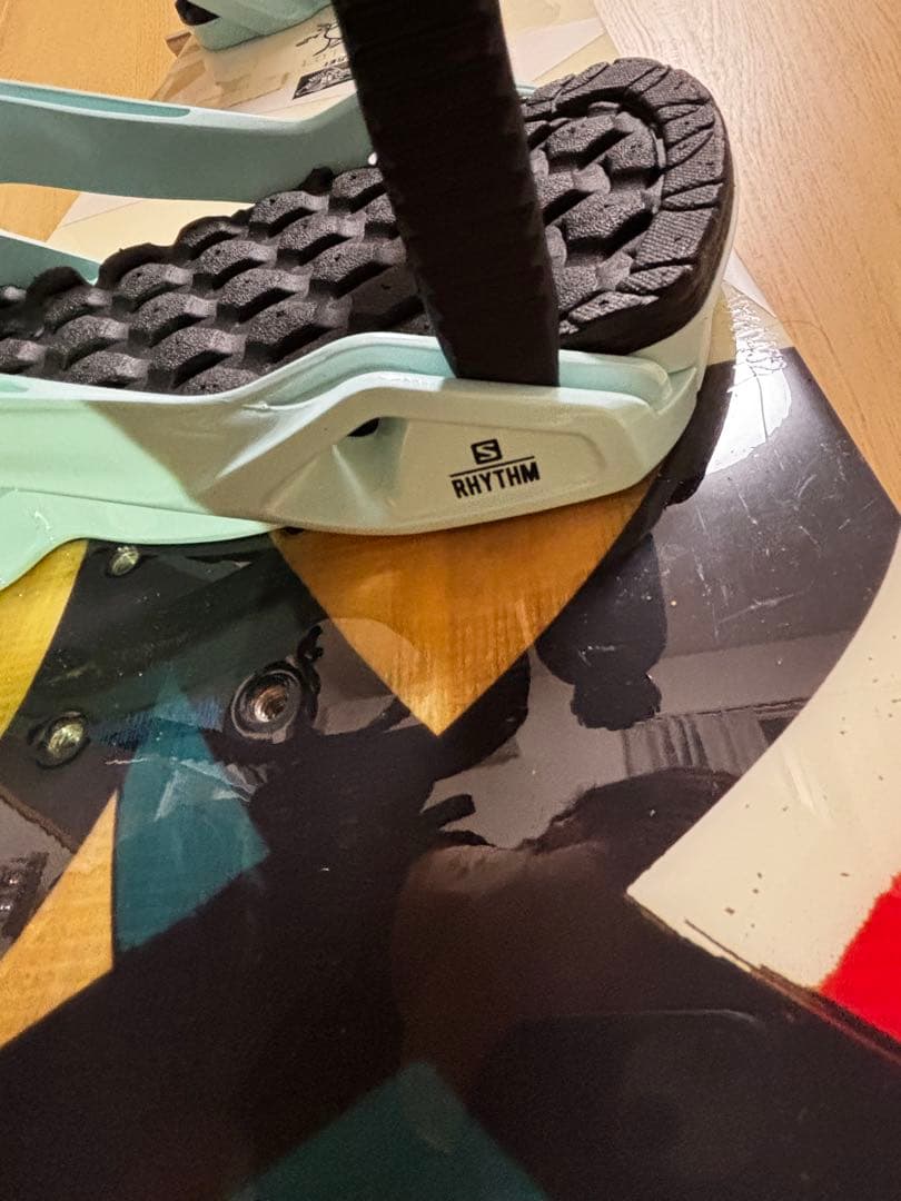 SALOMON Lotus 138cm スノーボード ビンディング ケース 付き