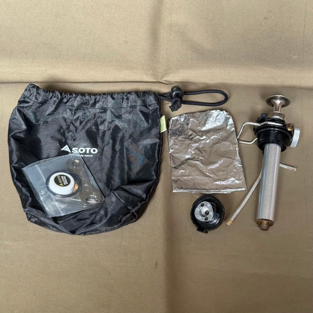 値下げ！美品 SOTO ストームブレイカーSOD-372 700ml燃料ボトル付