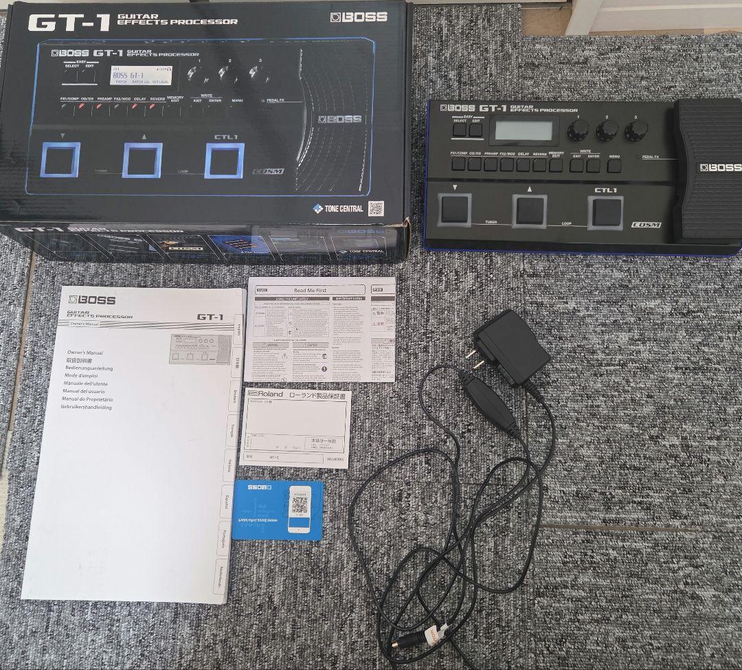 ギター BOSS GT-1 GUITAR EFFECTS PROCESSOR